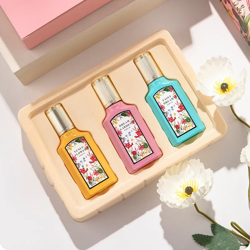 Hot Original Women Perfume Gift Box 3/4 Pieces Set Fresh Lasting Fragrance Eau De Parfum Plant Floral Scent Fresh духи женские_4