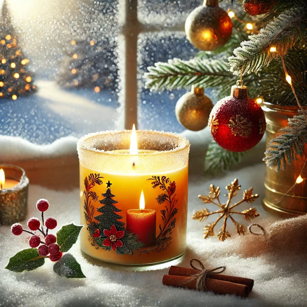 Eco-Friendly Christmas Candles with Holiday-Inspired Fragrances: Sustainable and Festive Gift Ideas