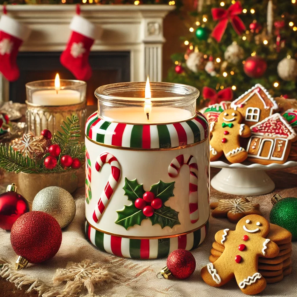 Scented Candles with Gingerbread Scent for Christmas Eve: Perfect Holiday Ambiance