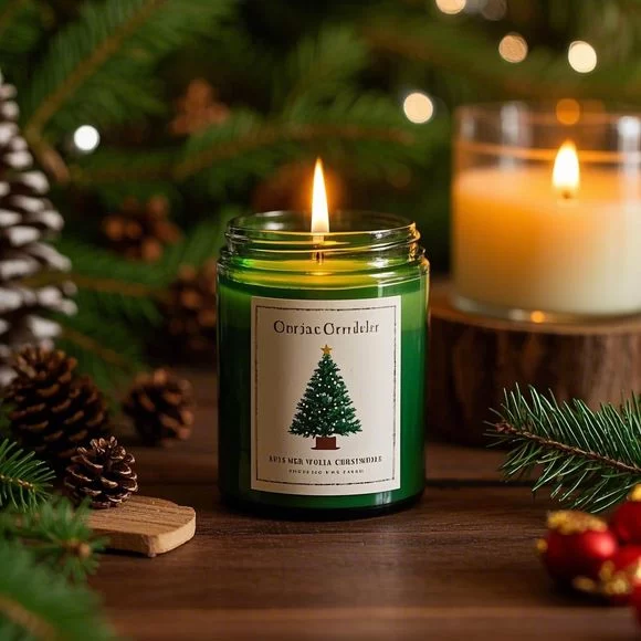 Candles with Essential Oil for Christmas Tree Smell: Bring the Holiday Aroma to Your Home