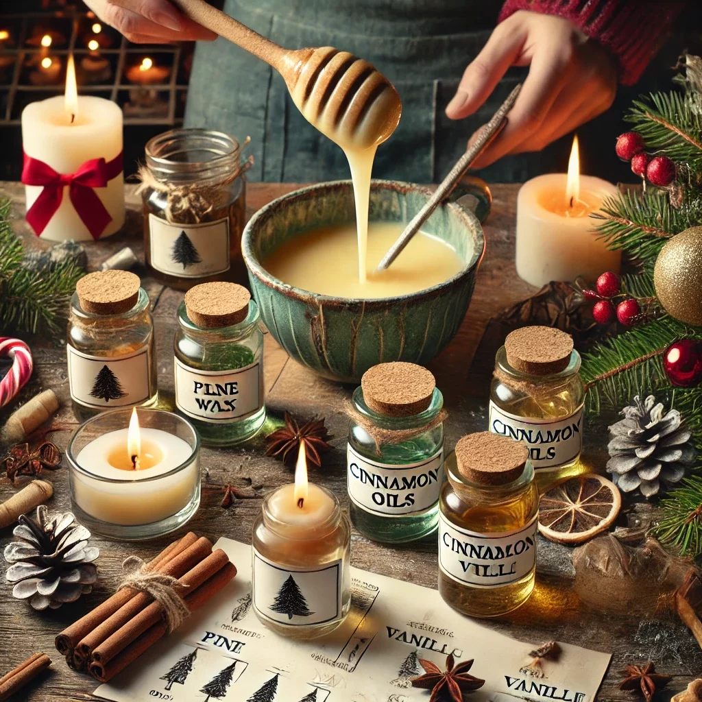 How Christmas Scented Candles Are Made: A Step-by-Step Guide