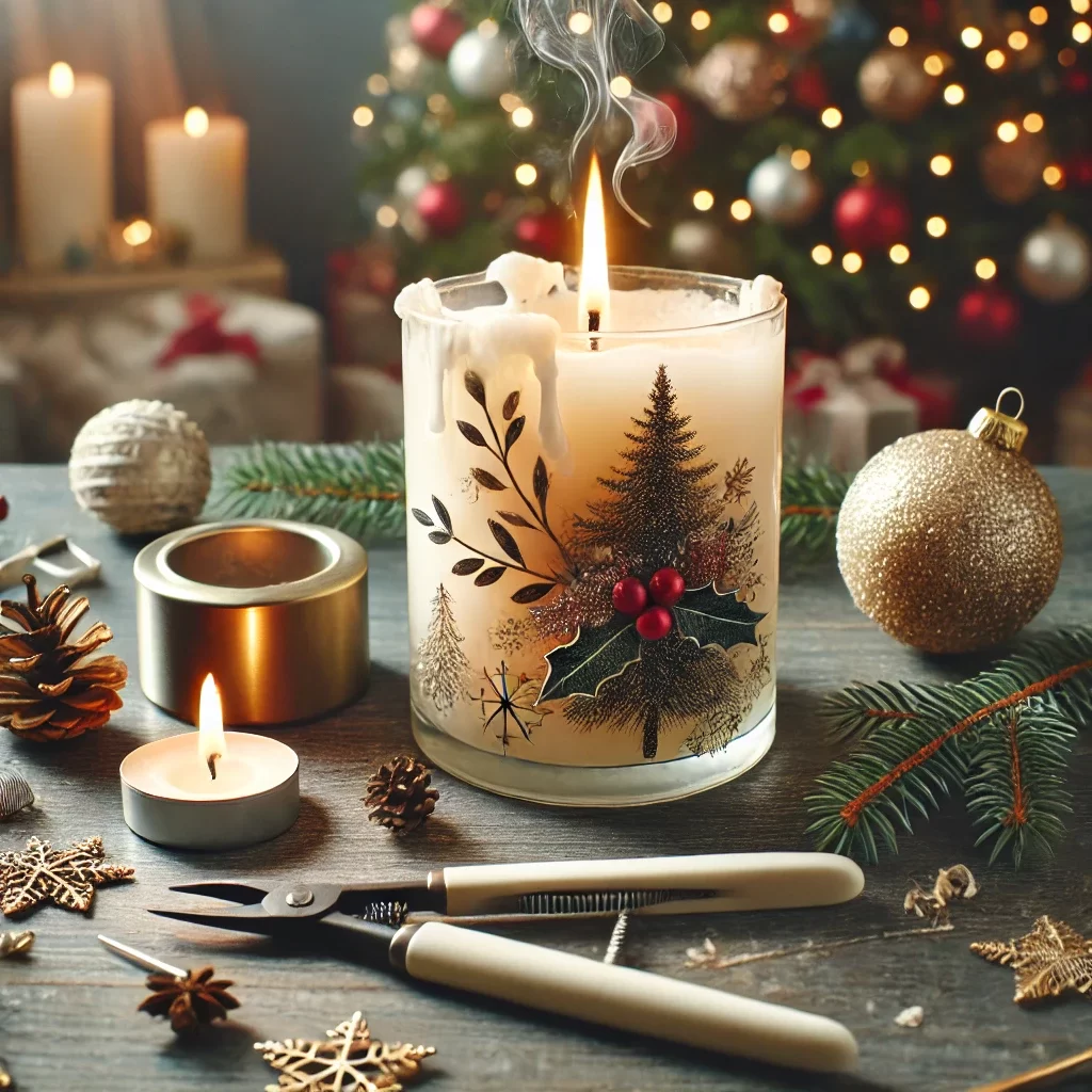 How to Know When Your Christmas Scented Candle is Burning Too Fast and How to Fix It