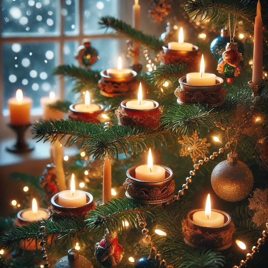 Candles for Christmas Tree Clips: The Perfect Touch for a Festive Holiday Glow