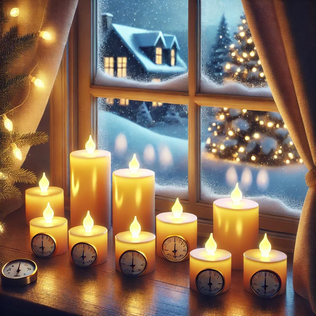 Battery Operated Window Candles with Timer: The Ultimate Guide to Easy Holiday Lighting