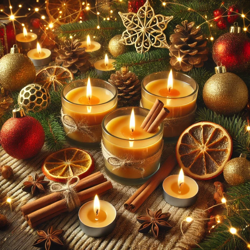 Christmas Holiday Candles with Natural Fragrances: Enhance Your Festive Season with Eco-Friendly Scents