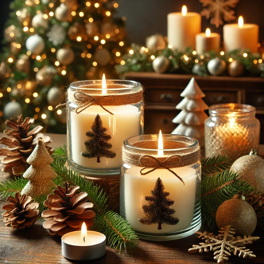 Pine Tree Scented Candles for Christmas: Create a Cozy Holiday Atmosphere