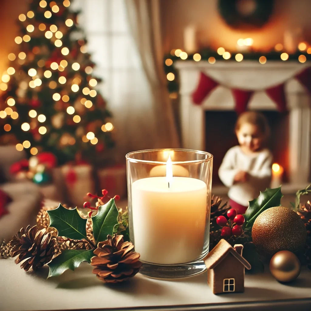 How to Safely Burn Christmas Scented Candles Around Children: Essential Tips