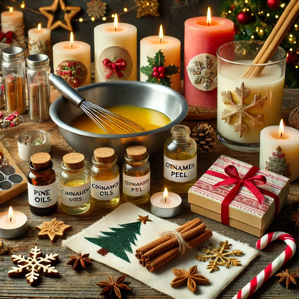 Creating Unique Christmas Candles: How to Combine Different Scents for an Unforgettable Experience