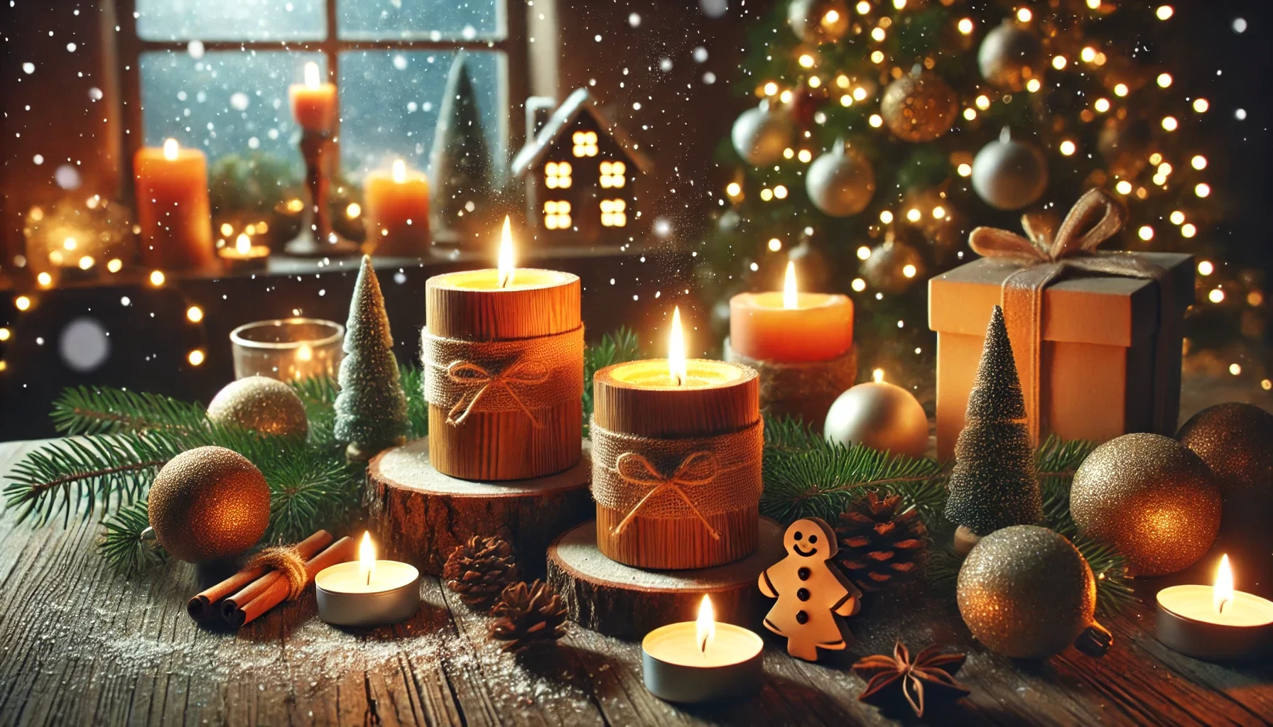 Discover the Magic of Christmas Wood Wick Candles: A Perfect Holiday Ambiance