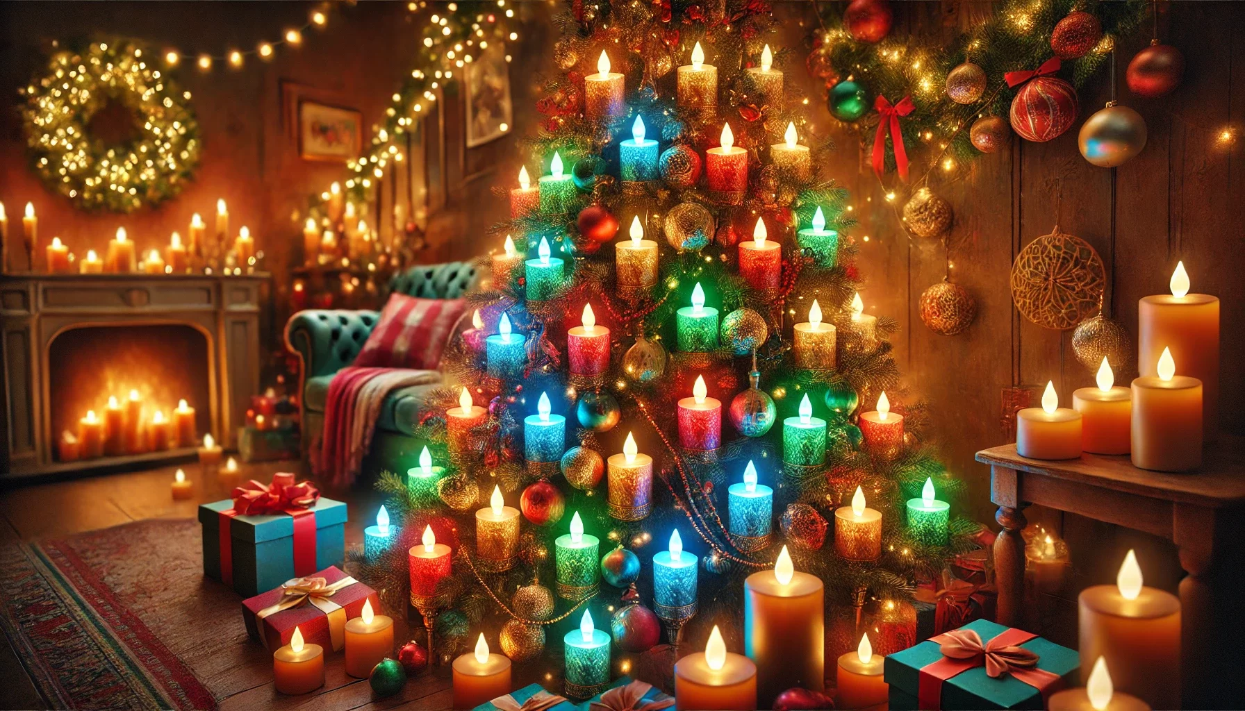 Add a Touch of Magic with the Color Changing LED Christmas Tree Candles Set of 20