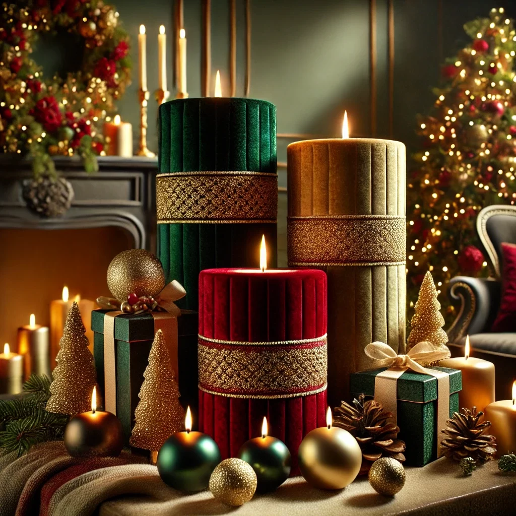 Elevate Your Holiday Decor with Threshold Christmas Velvet Candles