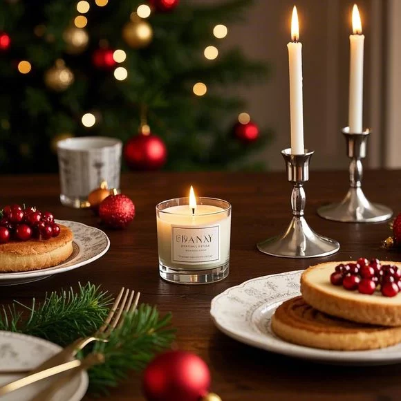 Create the Perfect Christmas Dinner Party Ambiance with Scented Candles