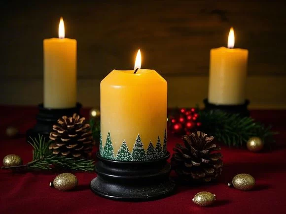 Creative Christmas Candle Ideas from Pinterest to Illuminate Your Holidays