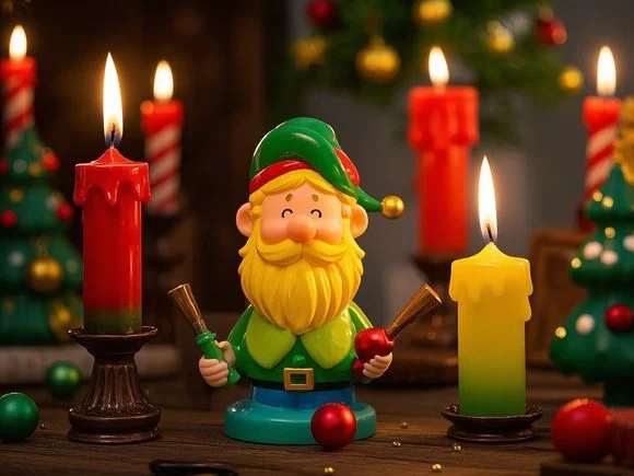 Experience the Magic of Mr. Christmas Blow Mold Candles This Holiday Season