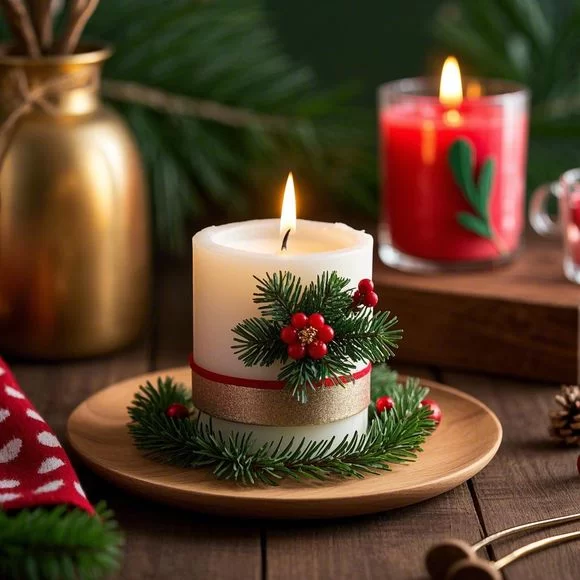 DIY Christmas Candle Ideas: Create Unique and Festive Candle Decorations This Holiday Season