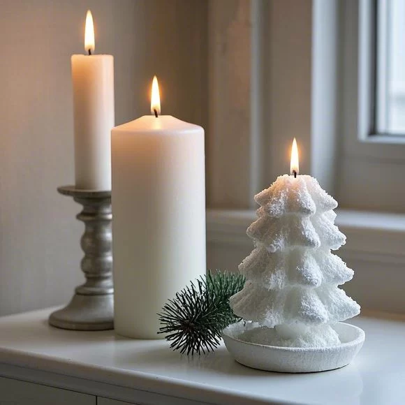 White Christmas Tree Candles: How to Illuminate Your Holiday Décor with Elegance