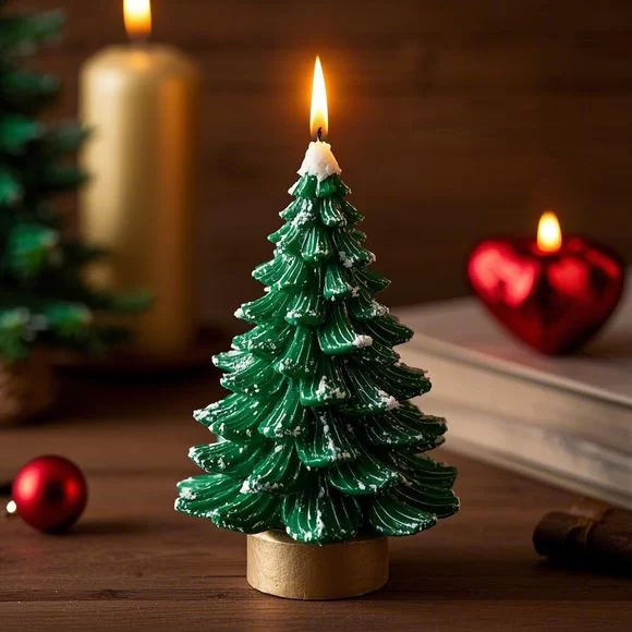 Real Wax Christmas Tree Candles: The Perfect Holiday Addition for Your Home