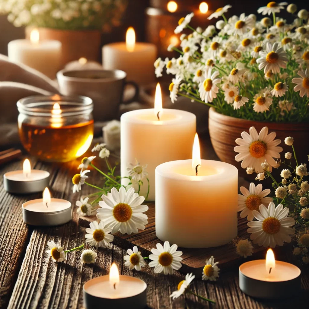 Aromatherapy Candles with Chamomile Fragrance: A Soothing Escape for Your Mind and Body