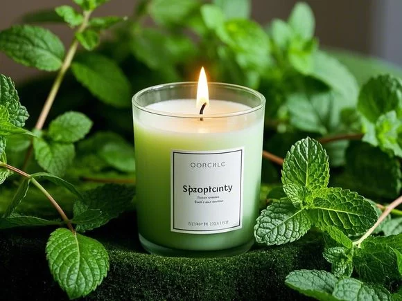 Mint Aromatherapy Candles: Refreshing Scents for Stress Relief and Focus