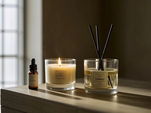 How Do Scented Candles Compare to Essential Oil Diffusers?