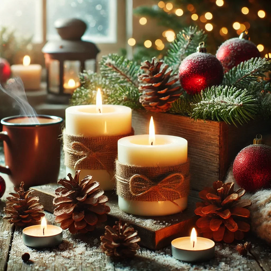 Winter Pine-Scented Candles for the Perfect Holiday Spirit