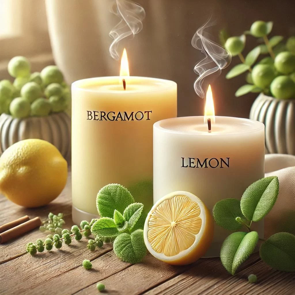 Bergamot and Lemon Candles: A Refreshing Citrus Duo for Your Home