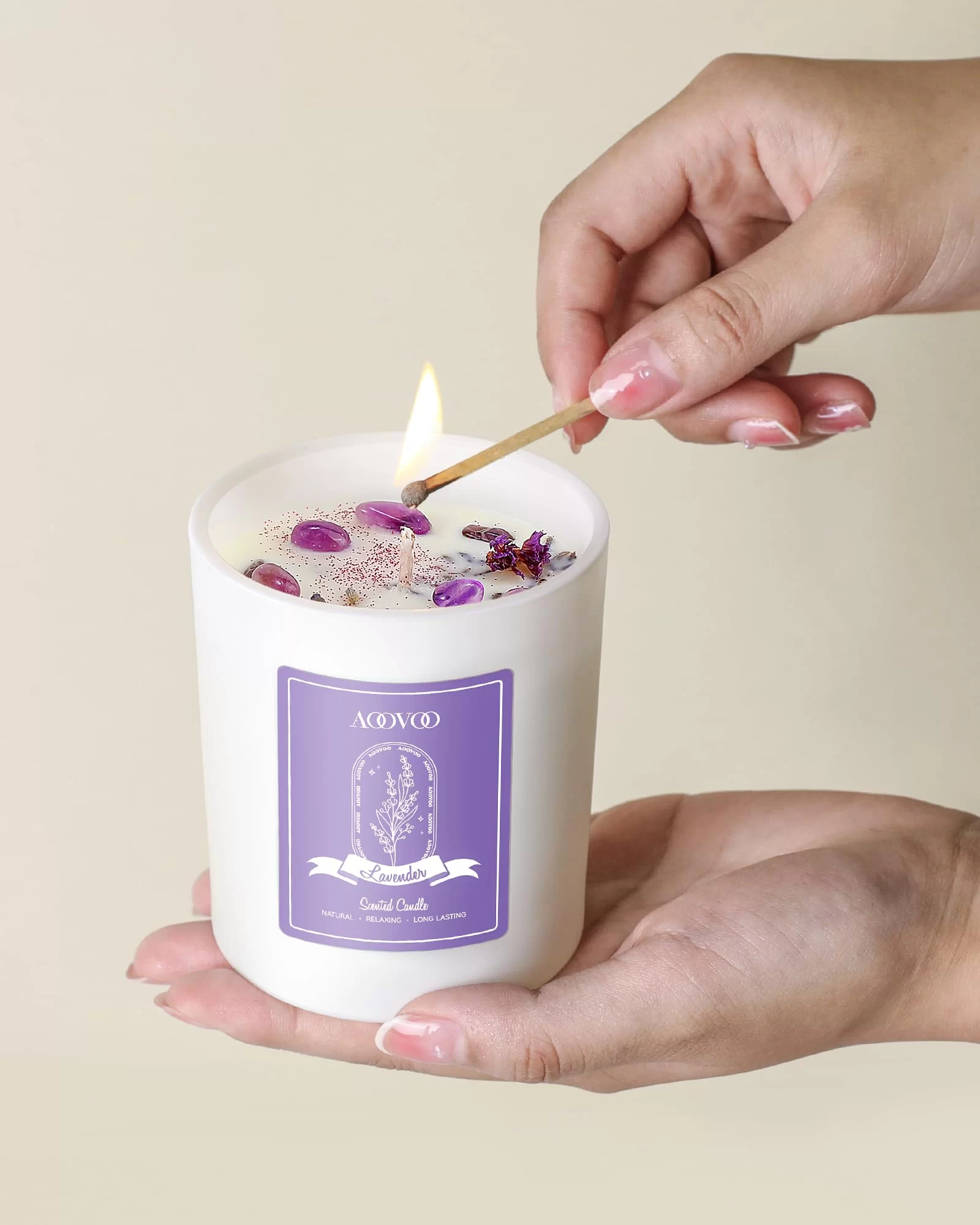 Lavender Scented Candles for Calming Energy: Natural Relaxation at Your Fingertips