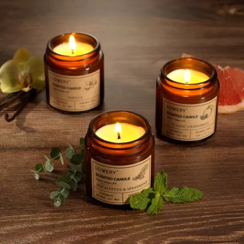 Handmade Aromatherapy Candles with Eucalyptus for Stress Relief: The Natural Way to Relax