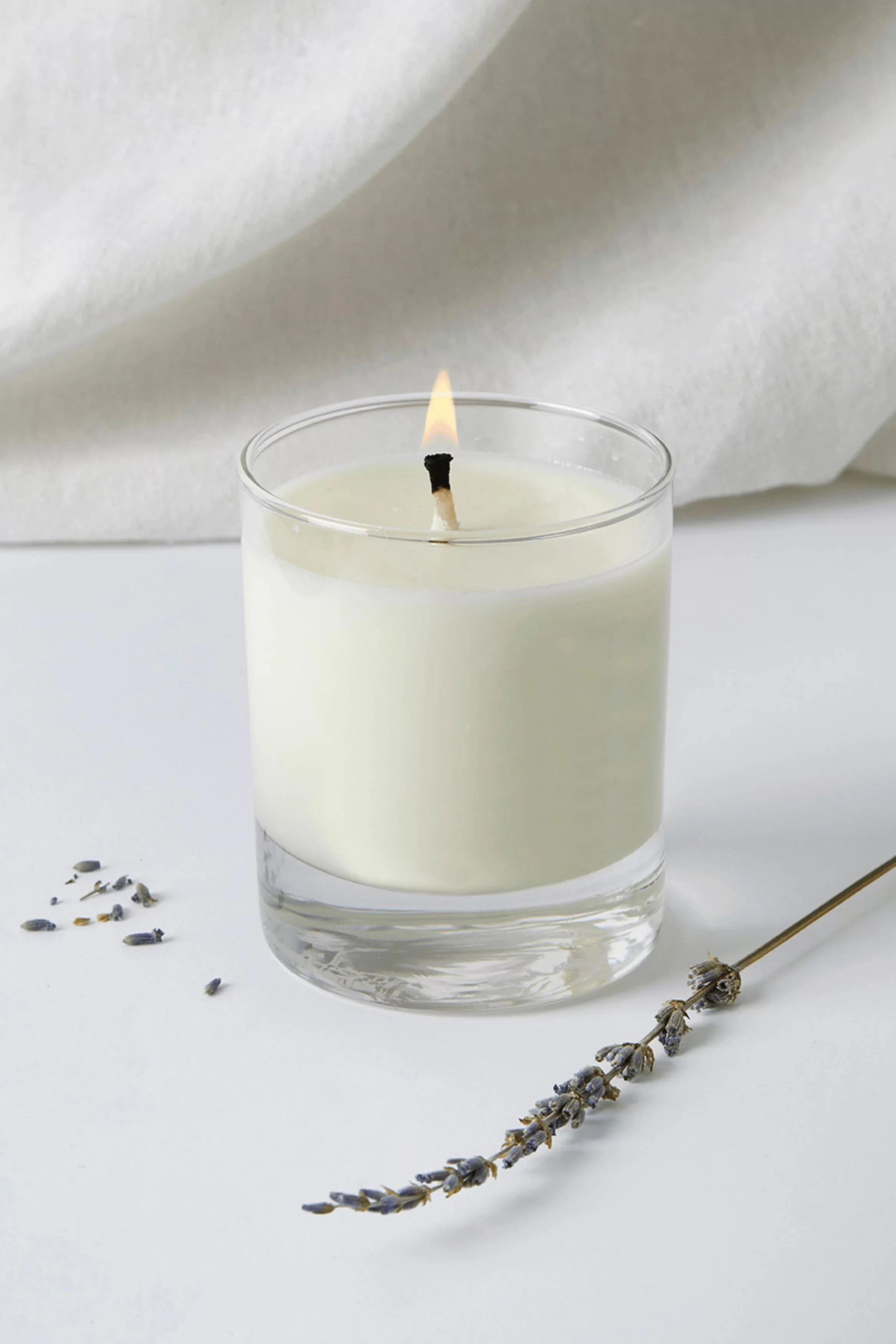 Organic Lavender Candles for Calming and Sleep Aid: Natural Relaxation for Better Sleep