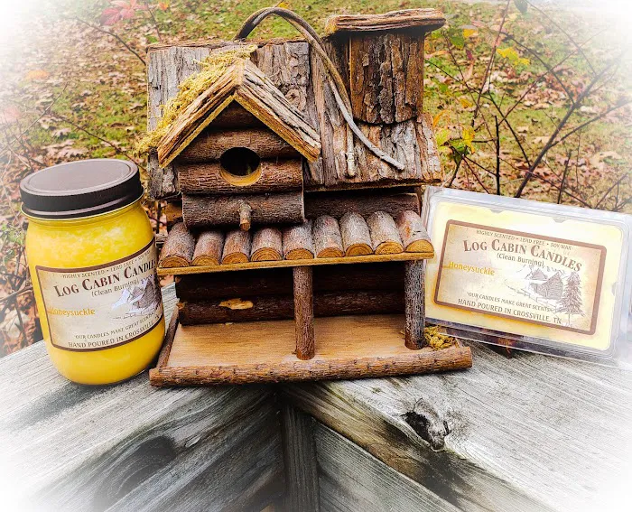 Log Cabin Candles 2
