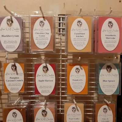 Lone Wolf Candles