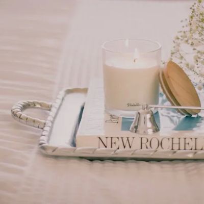 Natural Orange soaps and candles