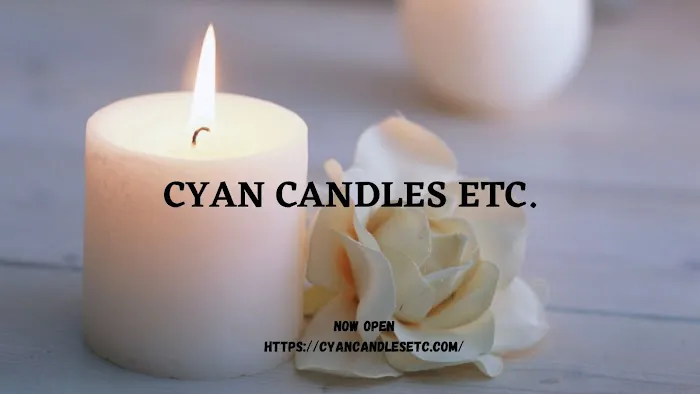 Cyan Candles Etc 2