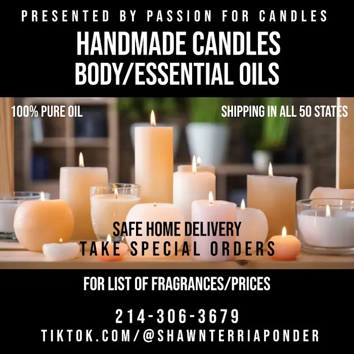 Passion For Candles & Body Oils 1