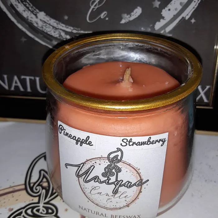 UNIQUE Candle Co. Natural Beeswax 7