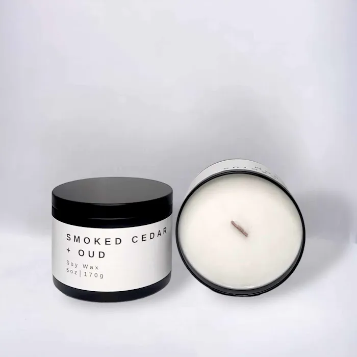 Modern Hearth Wood Wick Candle Co 0