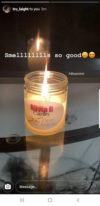 Olivia B Candles 2