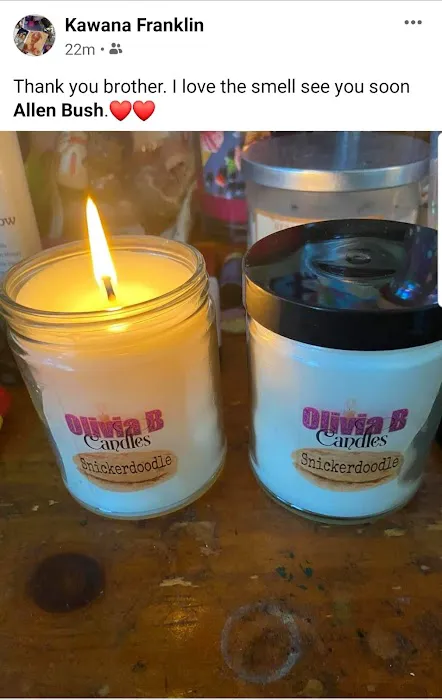 Olivia B Candles 0