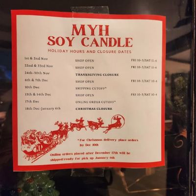 MYH Soy Candle