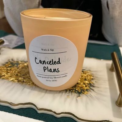 Wick and Sip Candle Lounge