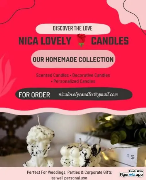 Nica Lovely Custom Candle 0