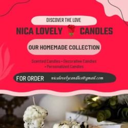 Nica Lovely Custom Candle ico