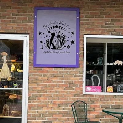 The Celestial Black Cat Apothecary Crystal and metaphysical shop