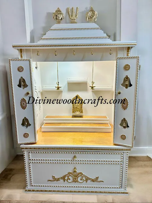 Divine Wood N Crafts- Pooja Mandir | Pooja Store 3