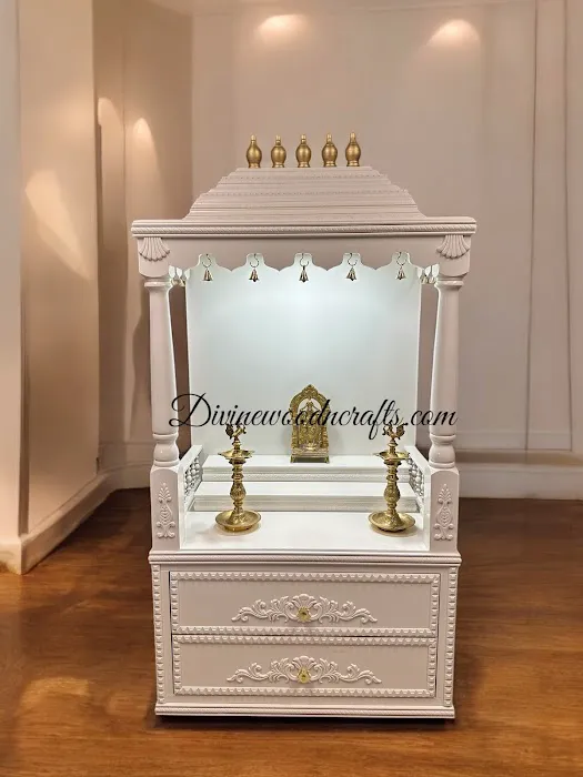 Divine Wood N Crafts- Pooja Mandir | Pooja Store 5