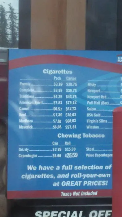 Nisqually Markets Tobacco Outlet 0