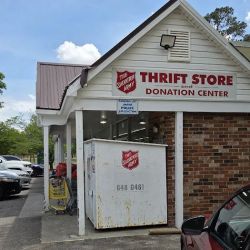 Salvation Army donation center and thrift store ico