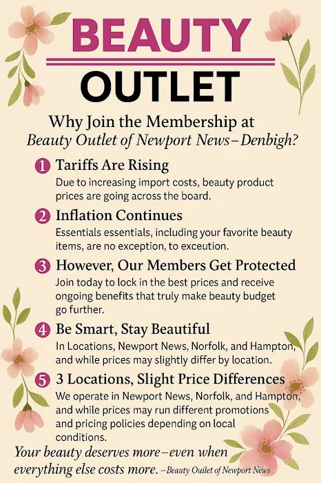 BEAUTY OUTLET OF NEWPORT NEWS-DENBIGH 7