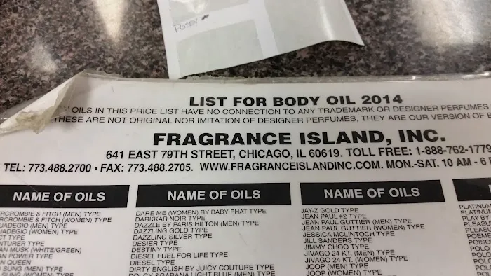 Fragrance Island cosmetics 5