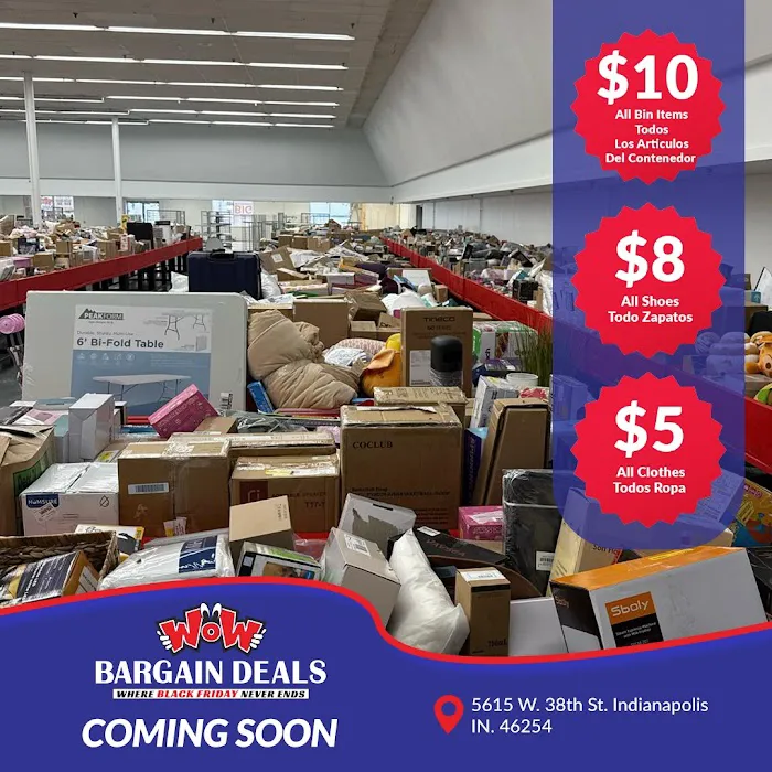 WOW Bargain Deals- Indianapolis 3